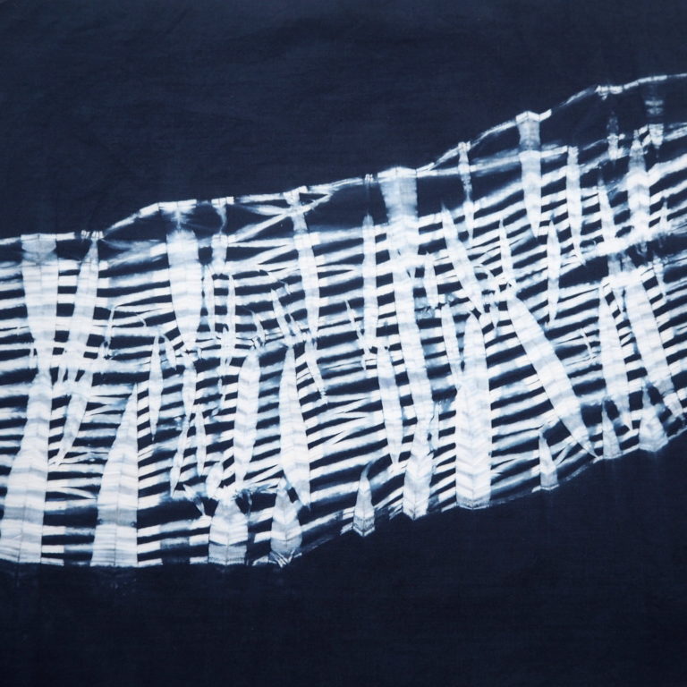 Arashishibori con tela arrugada Francisca NúñezReveco