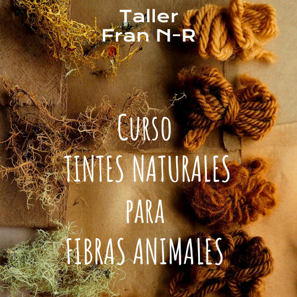 Detalle Manual curso Tintes naturales fibras animales