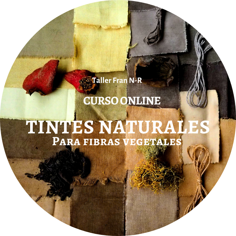 curso online tintes naturales para fibras vegetales